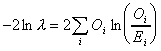 Log-likelihood formula